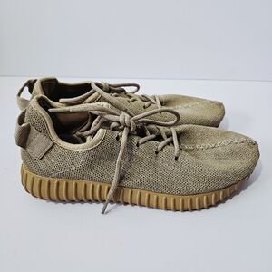 Adidas Yeezy Boost 350 V1 Oxford Tan Sneakers Size 8.5 Primeknit